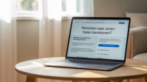 Pensioen naar voren halen berekenen